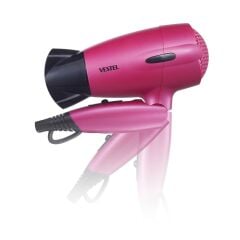 Vestel Vsk 1015 Pembe Seyehat Tipi Saç Kurutma Makinesi