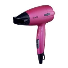 Vestel Vsk 1015 Pembe Seyehat Tipi Saç Kurutma Makinesi