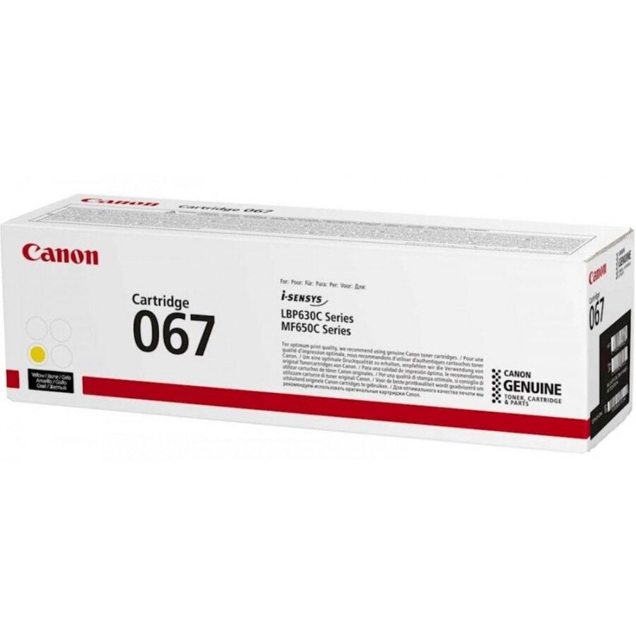 Canon CRG-067/5099C002 Orijinal LaserJet Toner, Sarı