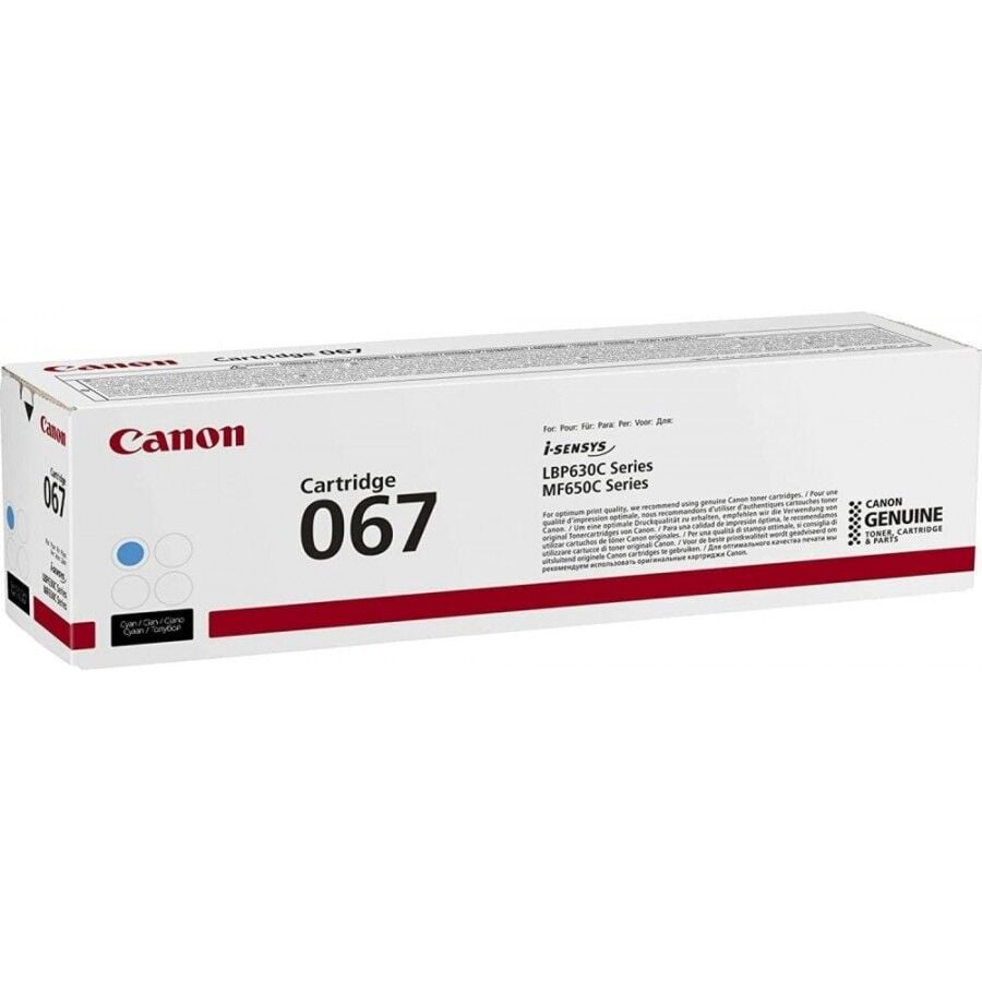 Canon CRG-067/5101C002 Orijinal LaserJet Toner, Mavi