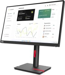 Lenovo ThinkVision P24h-30 23.8'' Ekran 60Hz 4ms HDMI VGA DP Type-C RJ45 IPS Monitör