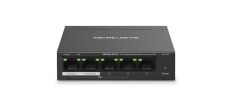 TP-LINK MERCUSYS MS105GP 5PORT 10/100/1000 4PORT 65W POE YONETILEMEZ SWITCH