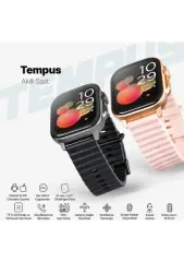Ttec Tempus 51MM Tft Ekranlı Dikdörtgen Metal Kasa Akıllı Saat