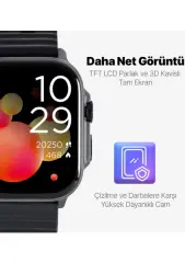 Ttec Tempus 51MM Tft Ekranlı Dikdörtgen Metal Kasa Akıllı Saat