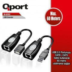 Qport Q-UX2 USB to Ethernet Extender