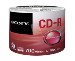 SONY CD-R 50li SHRINK