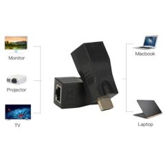 Sensei HD-30 CAT5E/CAT6 30MT İkili Adaptor Hdmi Extender