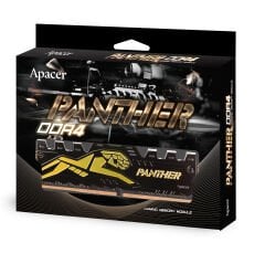 Apacer Panther Black-Gold 8 GB DDR4 3000 Mhz Oyuncu PC Ram