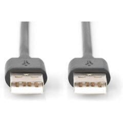 Digitus AK-300101-050-S 5m İki Ucu Erkek USB Kablo
