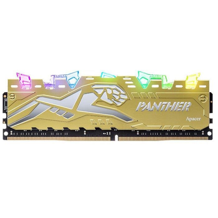 Apacer Panther Rage RGB Gold 8 GB DDR4 3200 Mhz Oyuncu PC Ram