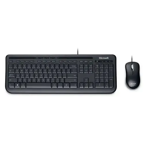 Microsoft Kablolu Masaüstü 600 3J2-00018 Kablolu Klavye Mouse Seti
