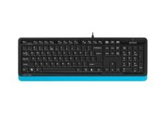 A4 Tech FK10 USB Multimedya Mavi Kablolu Klavye