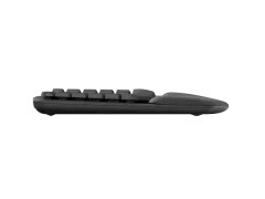 Logitech Wave Keys 920-012311 Kablosuz Klavye Q TR, Siyah