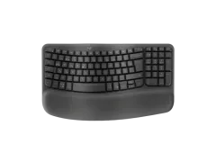 Logitech Wave Keys 920-012311 Kablosuz Klavye Q TR, Siyah