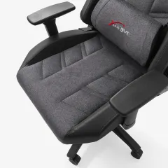 xDrive Fırtına Profesyonel Oyuncu Koltuğu Kumaş Gri/Siyah