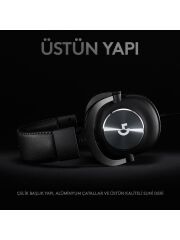 Logitech G Pro X 7.1 Surround Ses Oyuncu Kulaklığı - Siyah