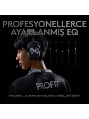 Logitech G Pro X 7.1 Surround Ses Oyuncu Kulaklığı - Siyah