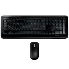 Microsoft Desktop 850 Kablosuz Siyah Klavye Mouse Seti
