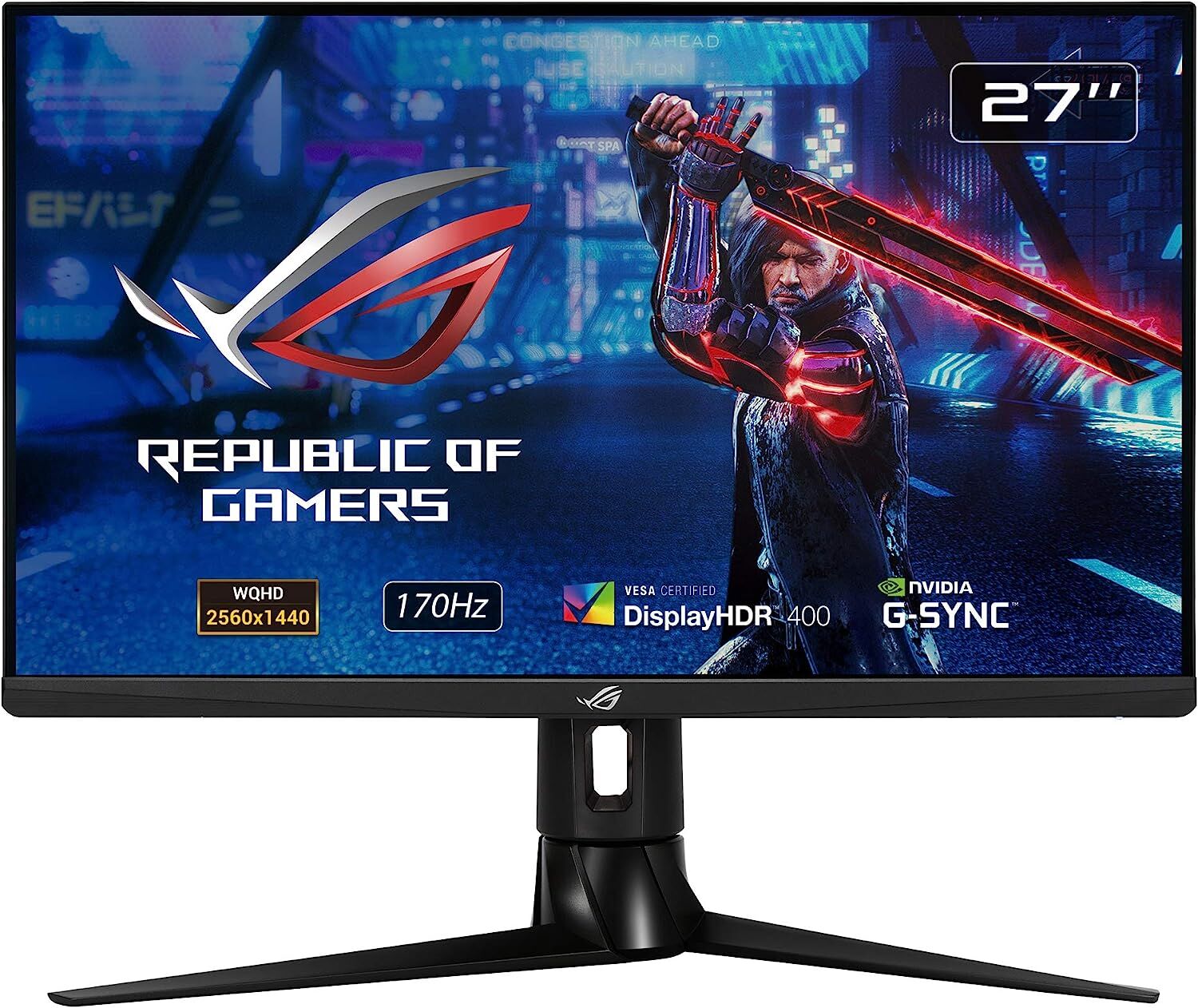 Asus ROG Strix XG27AQ 27'' 1ms WQHD G-Sync Pivot Oyuncu Monitörü