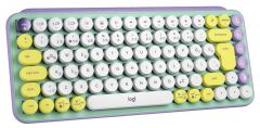Logitech POP Keys Daydream Özelleştirilebilir Emoji Tuşlu Mekanik Kablosuz Klavye
