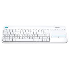 Logitech K400 Plus Touch Pad Beyaz Kablosuz Klavye