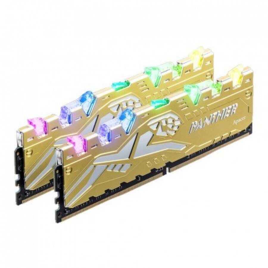 Apacer Panther Rage Gold 16 GB (2x8GB) DDR4 3200 Mhz Oyuncu PC Ram