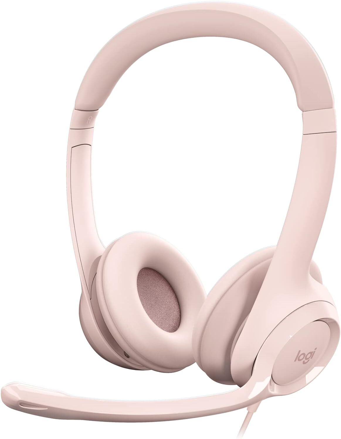 Logitech H390 Rose Mikrofonlu Kulak Üstü Kulaklık