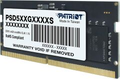 Patriot Signature Line Serisi 16GB (1x16GB) DDR5 5600MHz CL46 Notebook Ram