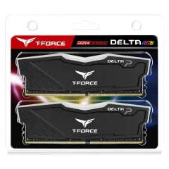 Team T-Force Delta RGB Siyah 16 GB (2x8) 3200 MHz DDR4 CL16 Oyuncu PC Ram