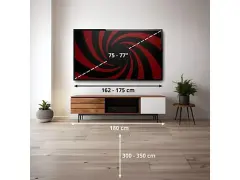 SAMSUNG 75QN90D 75 inç 189 Ekran Uydu Alıcılı 4K Ultra HD Smart Neo QLED TV