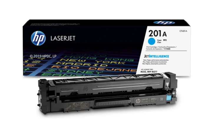 HP 201A TONER CF401A MAVI