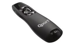 QPORT Q-SUN400 USB KIRMIZI LAZERLI SUNUM KUMANDASI (PRESENTER)