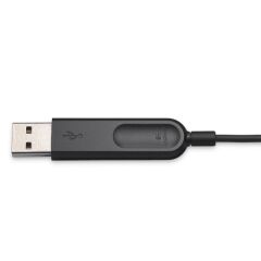 Logitech H340 Mikrofonlu USB Kablolu Kulaklık, Siyah