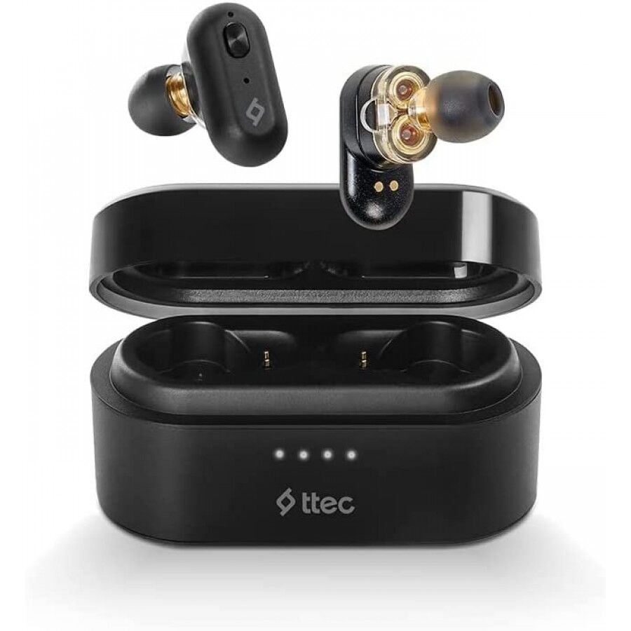 Ttec AirBeat Duo TWS Bluetooth Kulak İçi Kulaklık, Siyah
