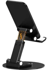 Wiwu ZM011 Taşınabilir Katlanabilir 360 Dönebilen Özellikli Tablet Standı Siyah