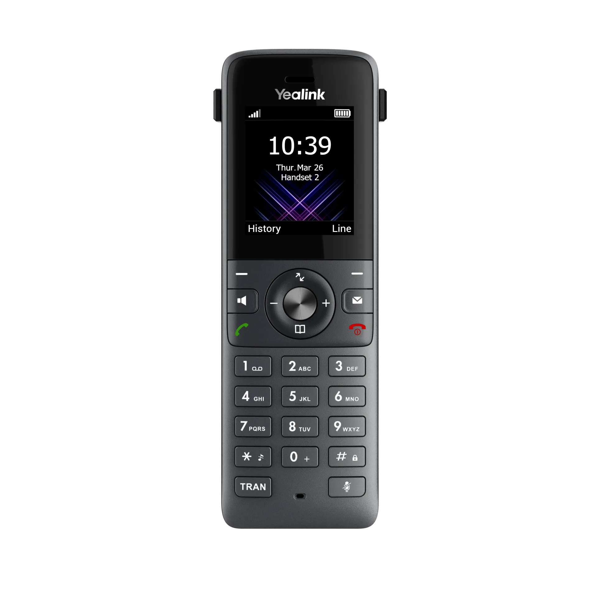 Yealink W73H SIP DECT El Terminali, Siyah