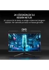 GamePower 27'' Sonic T80 Serisi Flat Fast IPS 180HZ 0.5Ms QHD 2K Gaming Monitör