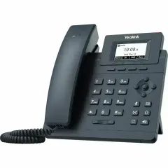Yealink T30P Poe Destekli IP Telefon, Siyah