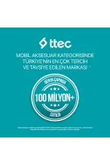 Ttec Rio 2 Type-C Kablolu Kulak İçi Kulaklık, Beyaz