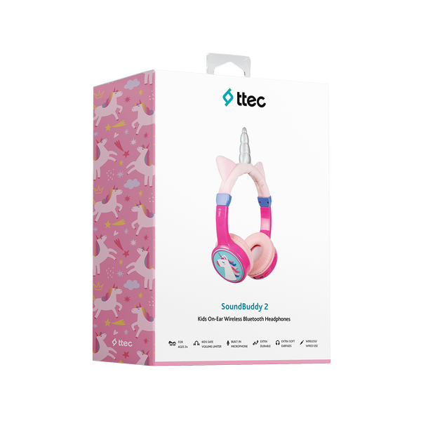 Ttec SoundBuddy 2 Bluetooth Çocuk Kulaklığı, Pembe