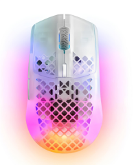 SteelSeries Aerox 3 Wireless Ghost 62610 18.000 CPI 6 Tuş RGB Optik Kablosuz Gaming Mouse