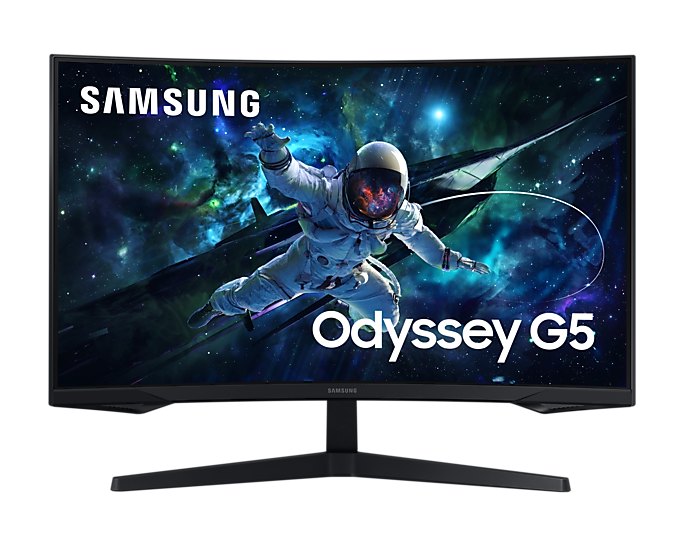Samsung Odyssey G5 32'' Odyssey G5 Serisi QHD G55C QHD 165 Hz Kavisli Oyun Monitörü