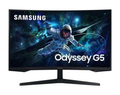 Samsung Odyssey G5 32'' Odyssey G5 Serisi QHD G55C QHD 165 Hz Kavisli Oyun Monitörü