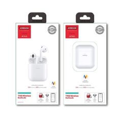 Joyroom JR-T03S-A Bluetooth Kulak İçi Kulaklık, Beyaz