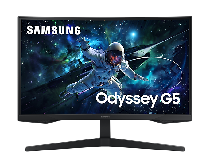 Samsung Odyssey G5 G55C 27'' Odyssey G5 Serisi QHD G55C QHD 165 Hz Kavisli Oyun Monitörü