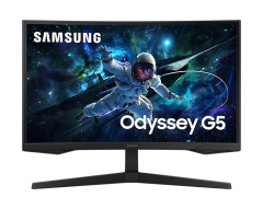 Samsung Odyssey G5 G55C 27'' Odyssey G5 Serisi QHD G55C QHD 165 Hz Kavisli Oyun Monitörü