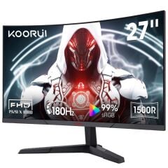 Koorui 27 27E6CA Serisi Curved 180Hz 1ms 1920x1080, FHD Gaming Monitör