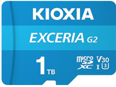 KIOXIA EXCERIA PLUS G2 1TB MICRO SDXC UHS-1