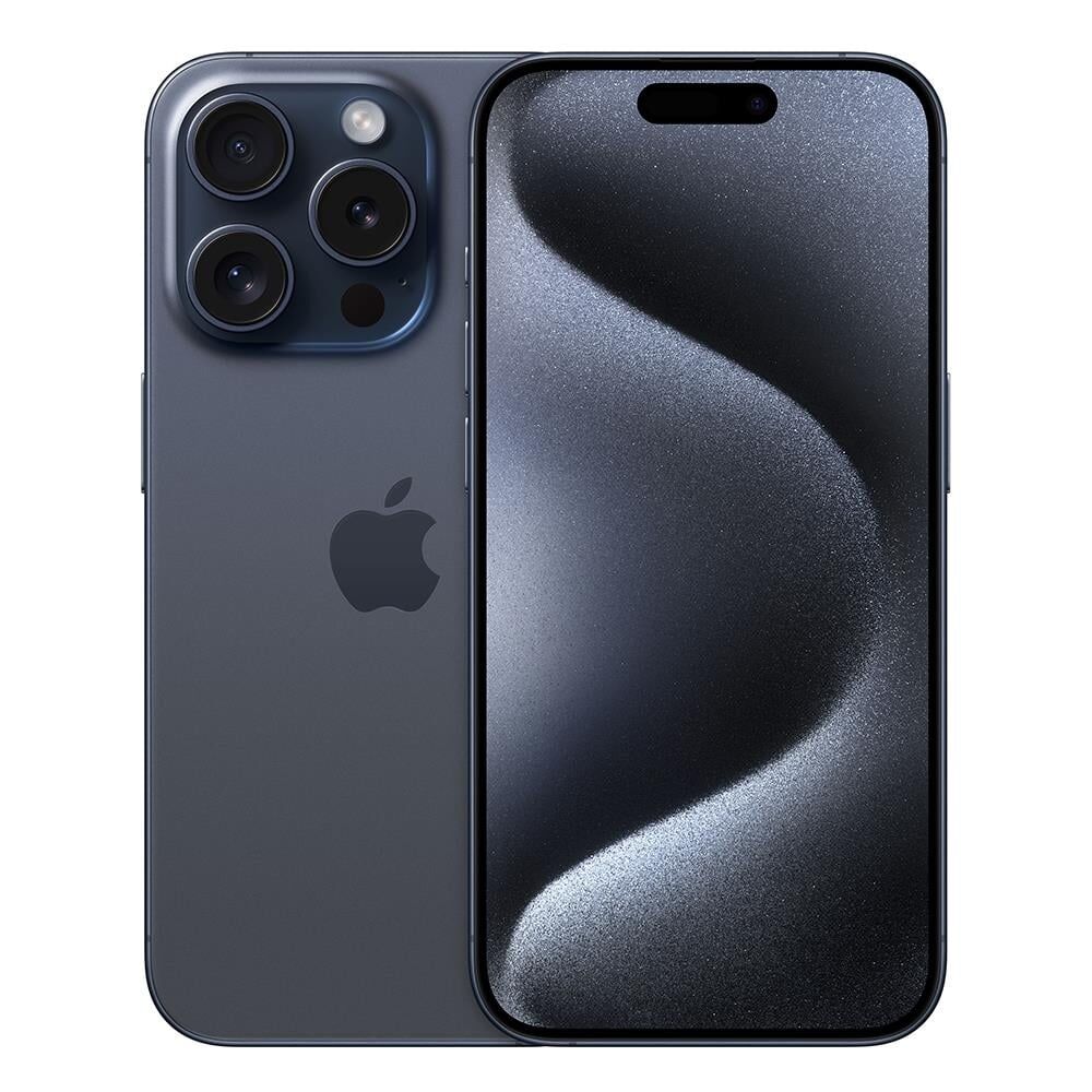 Apple iPhone 15 Pro 256 GB Cep Telefonu, Titanyum Mavi