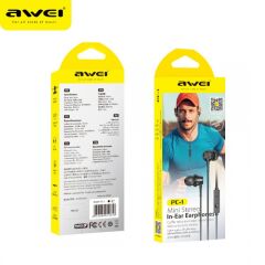 Awei PC-1 Mini Stereo Kulak İçi Kulaklık, Siyah